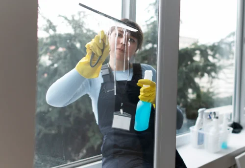 Nettoyage de vitres intérieures et extérieures à Saint-Jean-Kerdaniel